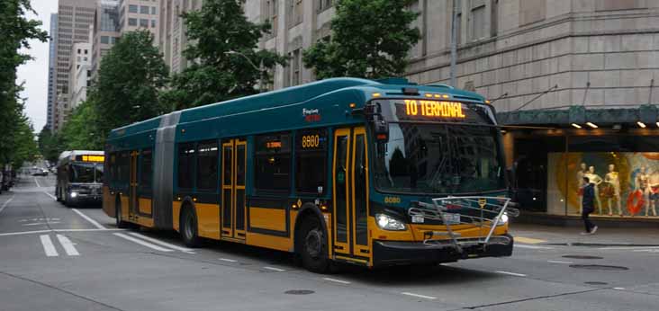 King County Metro New Flyer XDE60 8080